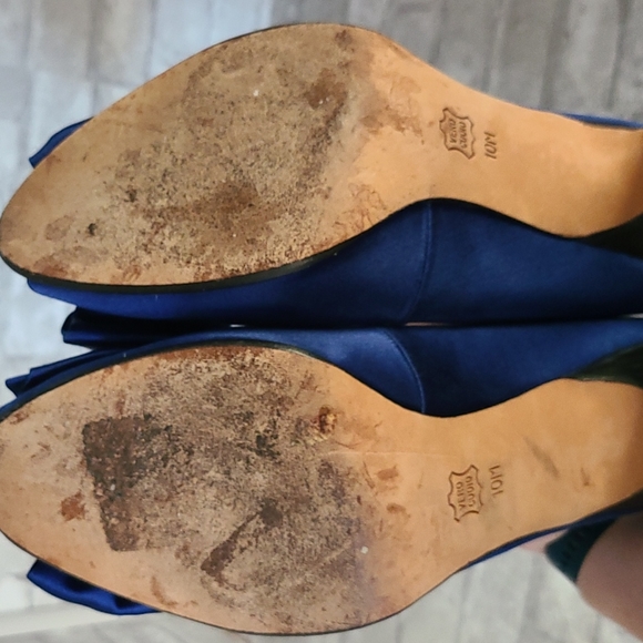 BP Blue peep toe heals - Picture 5 of 5